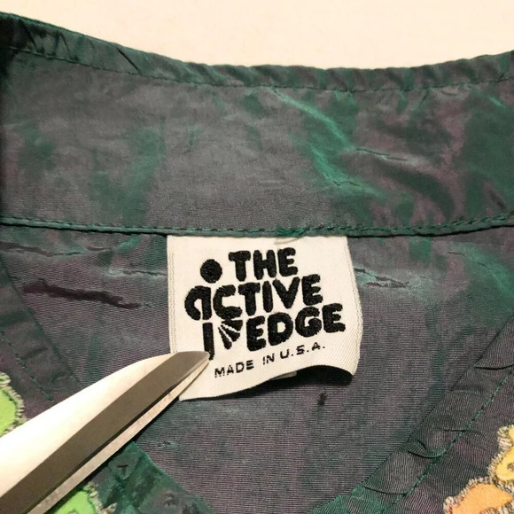 Vintage Surf  Style Body Gear Windbreaker Jacket Iridescent Retro One Size - Picture 4 of 16